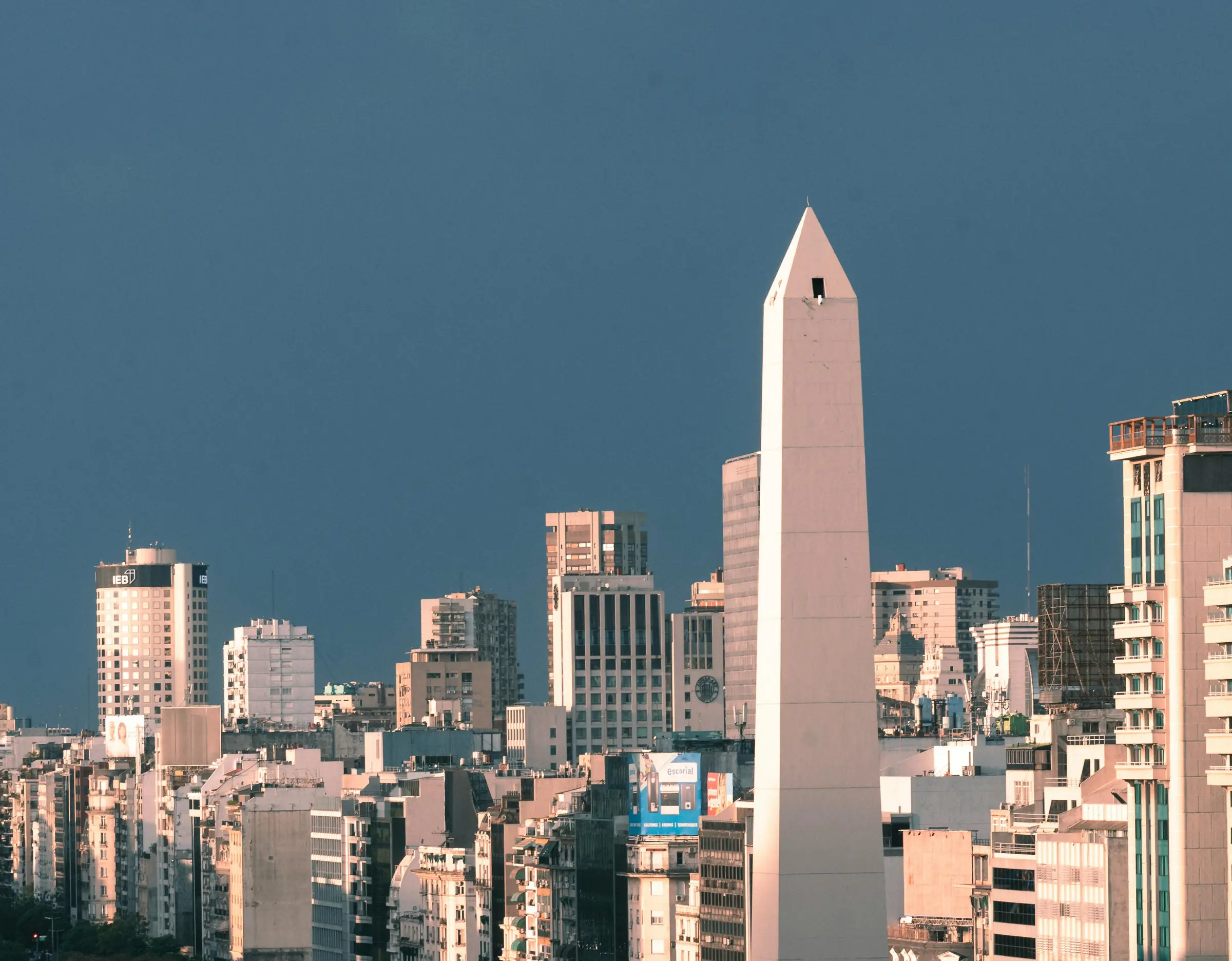 Vista del skyline de la Ciudad de Buenos Aires